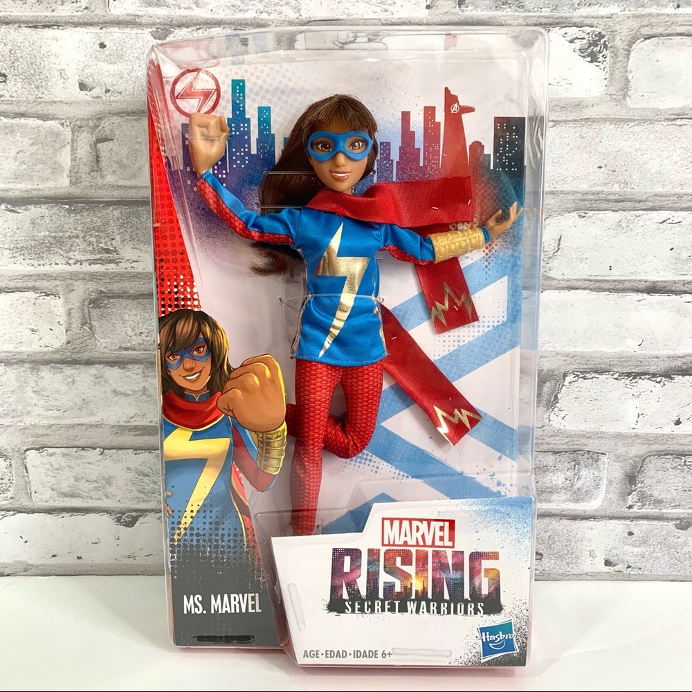 New Hasbro Marvel Rising Secret Warriors Ms. Marvel 12" Action Figure Doll Toy